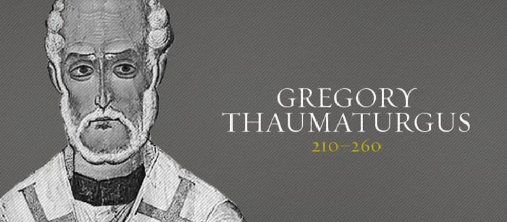 Kilise Babalarından Gregory Thaumaturgus'un Yaşamı